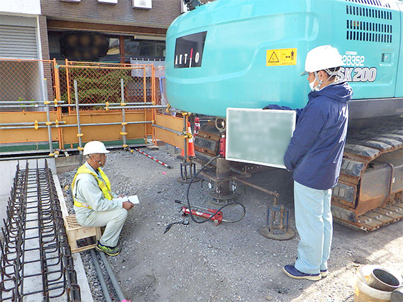 橋架け替え工事
